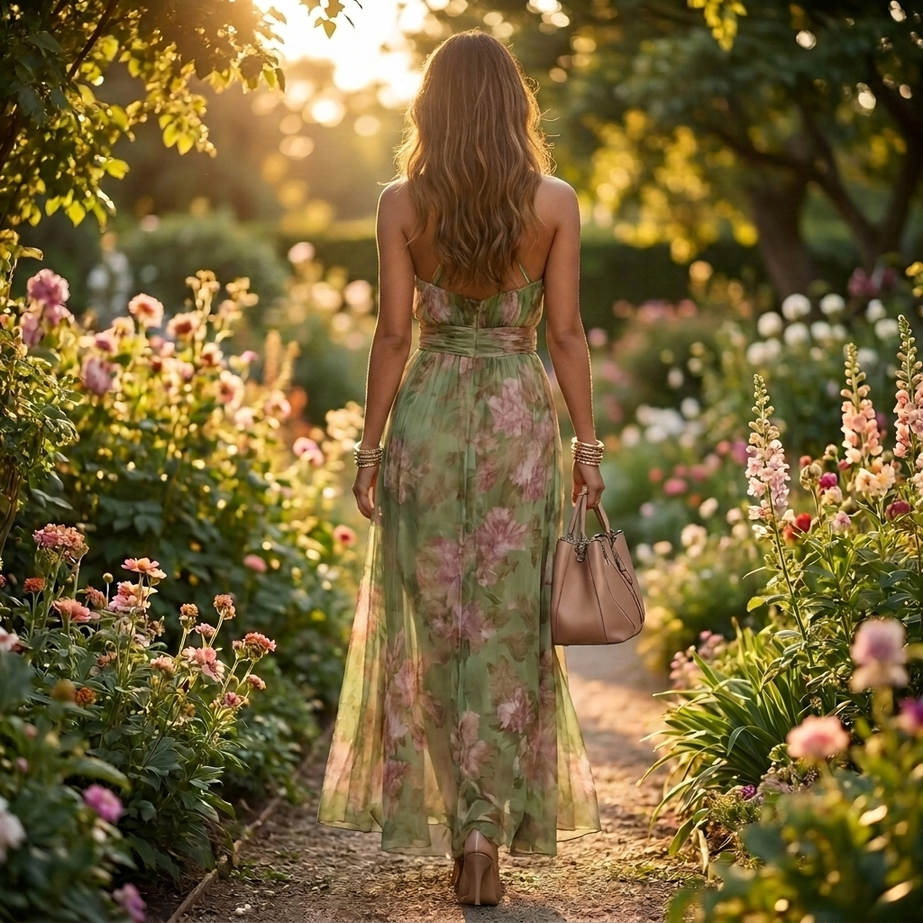 Vestido Flor de Olivo