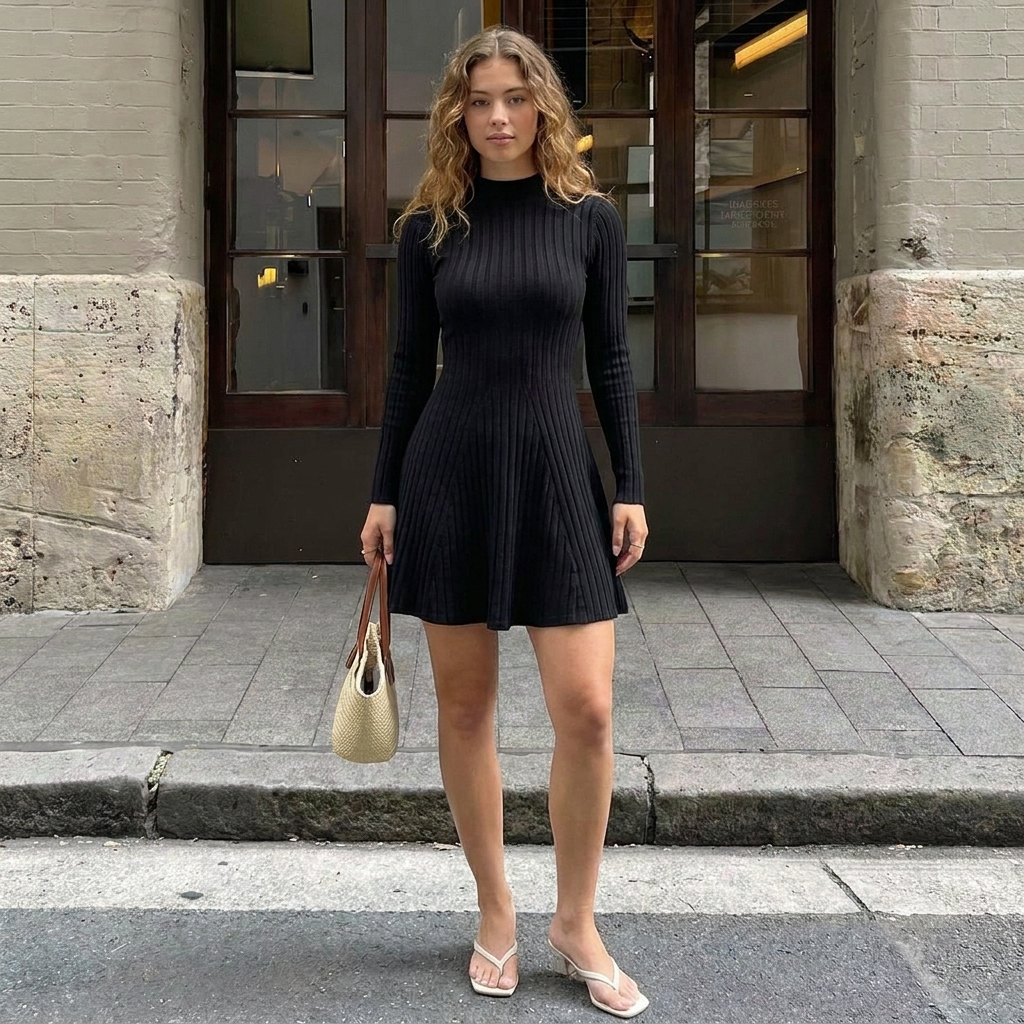 Amalfi Noir Dress